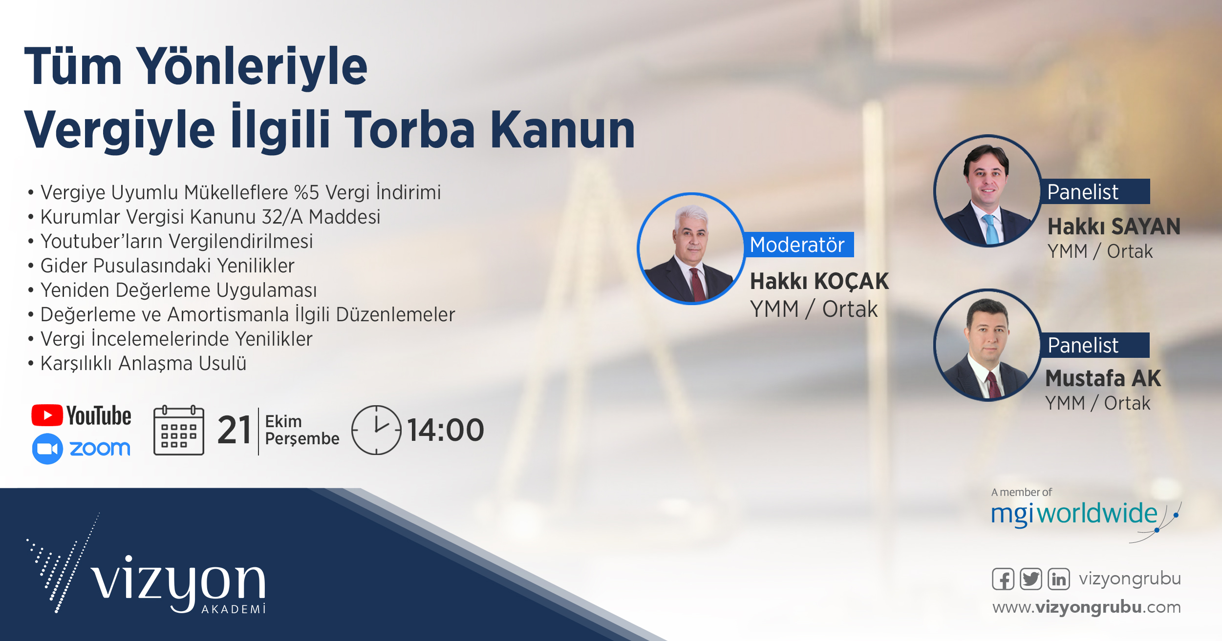 Tüm Yönleriyle Vergiyle İlgili Torba Kanun I Webinar