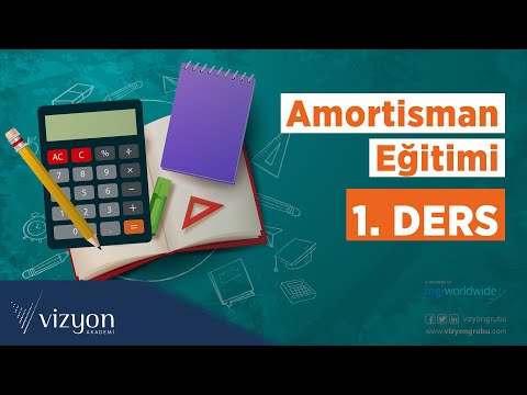 Amortisman Eğitimi I 1. Ders